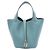 Hermès Borsa Hermes Picotin Lock PM in New Blue Jean