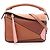 Bolso de mano 2-Way Loewe Puzzle Bag Mini Castaño Rosa