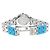 Hermès Orologio da donna Hermes Clipper Nacre Diamond Bezel - vista 4