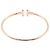 Autre Marque Bracciale con ciondolo T Wire Tiffany & Co. in oro rosa 18K D'oro - vista 2