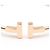 Autre Marque Bracciale con ciondolo T Wire Tiffany & Co. in oro rosa 18K D'oro - vista 4
