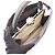 Borsa 2-Way Fendi Peekaboo I.U Medium Selleria Marrone - vista 3