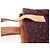 Céline Borsa Celine C Macadam Marrone Bordò - vista 9