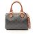 Céline Borsa a mano 2-Way Celine Small Boston Cuir Triomphe Marrone Nero