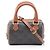 Céline Bolsa 2-Way Celine Triomphe Marrom Preto