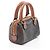 Céline Bolsa 2-Way Celine Triomphe Marrom Preto - vista 2