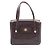Céline Bolsa de mão Celine em couro castanho Marrom