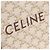 Céline Borsa Celine Mini Vertical Cabas Triomphe Marrone Bianco - vista 4