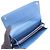 Prada Saffiano Metal Bi-fold Long Wallet Blau - Ansicht 3