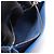 Prada Saffiano Metal Bi-fold Long Wallet Blau - Ansicht 7