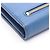 Prada Saffiano Metal Bi-fold Long Wallet Blau - Ansicht 9