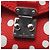 Louis Vuitton LV x YK Metis Monogram Empreinte Infinity Dot Handtasche Rot - Ansicht 8