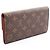 Louis Vuitton Pochette Portemonnaie Credit Monogram Long Wallet Marrone - vista 2