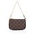 Bolsa Louis Vuitton Mini Pochette Accessoires Damier Ebene Marrom