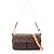 Bolsa de Ombro 2-Way Louis Vuitton Vivacite Monogram Marrom
