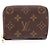 Monedero Louis Vuitton Zippy Coin Purse Monogram Castaño