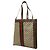 Borsa Tote Gucci GG Supreme Ophidia Marrone Beige - vista 2