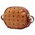 MCM Visetos Schultertasche aus braunem Leder - Ansicht 2