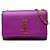 Autre Marque Borsa a tracolla con catena Saint Laurent Kate Porpora