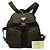 Prada Triangle Logo Plate Vera Backpack Khaki - view 6