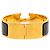 Hermès Hermes Clic Clac H GM Charm-Armband Schwarz Golden - Ansicht 3