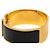 Hermès Hermes Clic Clac H GM Charm-Armband Schwarz Golden - Ansicht 5