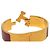 Hermès Bracciale Rigido Hermes Clic Clac H PM D'oro Porpora - vista 5