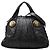 Borsa a mano Gucci Hysteria in pelle nera Nero