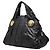 Borsa a mano Gucci Hysteria in pelle nera Nero - vista 2