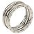 Bulgari Bvlgari B-zero1 Ring mit 3 Bändern aus Weißgold Golden
