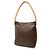 Bolsa de Ombro Louis Vuitton Monogram Looping GM Marrom - vista 2