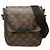 Louis Vuitton Monogram Macassar Bass PM Schultertasche Braun Schwarz