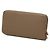 Hermès Hermes Azap Silkui Sangles Round Zip Long Wallet Brown Taupe - view 2