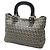 Borsa Fendi Zucchino Beige Blu navy - vista 2
