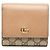 Gucci GG Supreme Bi-fold Wallet Brown Beige