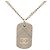 Chanel Coco Mark Dog Tag Kettenhalskette Silber Mehrfarben - Ansicht 2
