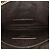 Autre Marque Saint Laurent Black Chevron Grain De Poudre Monogram Bill Pouch Nero - vista 4