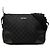 Borsa a tracolla Gucci in canvas GG nero
