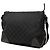 Borsa a tracolla Gucci in canvas GG nero - vista 2