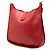 Hermès Red Clemence Evelyne I GM Roja - vista 2