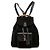 Gucci Black Suede Bamboo Drawstring Backpack