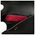 Clutch da polso a busta Rockstud Valentino in vitello nero - vista 5