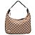 Gucci Pop Schultertasche Medium aus GG Canvas beige