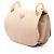 Prada Schultertasche aus beigem Canvas mit Resinkette - Ansicht 2
