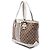 Borsa Tote Gucci Beige Small GG Canvas Web Libeccio Sunset - vista 2