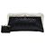 Clutch Chanel Black CC Quilted Lambskin Pearl Kiss Lock Nero - vista 7