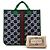Gucci GG Nylon Web Tote für Kinder in Blau Marineblau - Ansicht 7