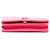 Chanel Pink CC Embossed Caviar Camellia Gürteltasche mit Kette - Ansicht 3
