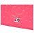 Chanel Pink CC Embossed Caviar Camellia Gürteltasche mit Kette - Ansicht 5