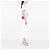 Chanel Pink CC Embossed Caviar Camellia Gürteltasche mit Kette - Ansicht 6